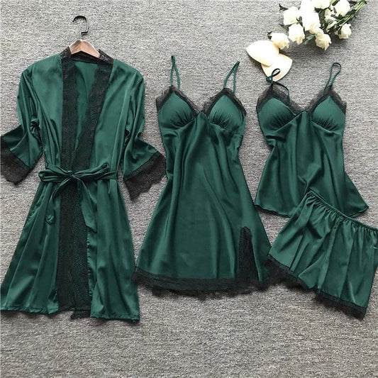 Amélie | Luxe Satijnen Pyjama Set