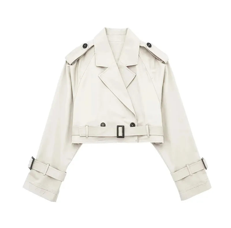 Sophia | Korte Elegante Trenchcoat