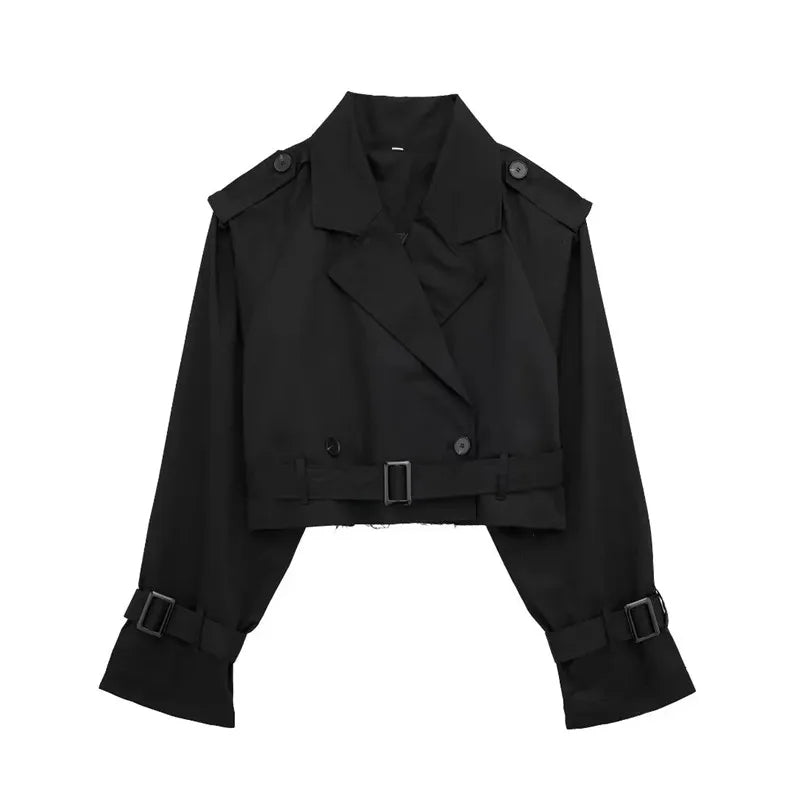 Sophia | Korte Elegante Trenchcoat