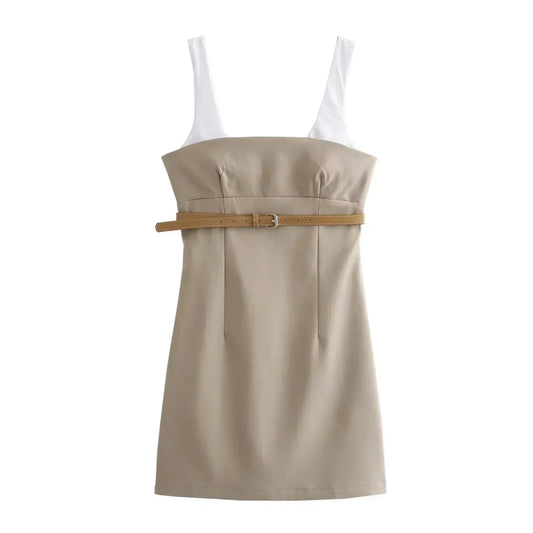 Quinty | Stijlvolle Mini Jurk Van Comfortabele Stof