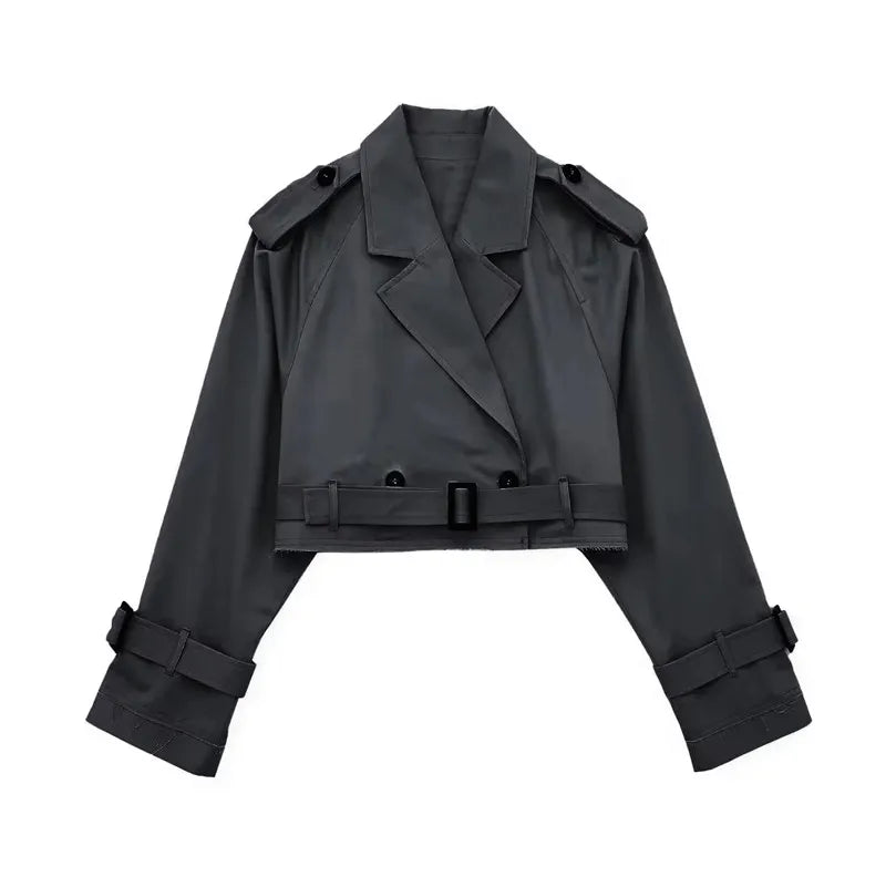 Sophia | Korte Elegante Trenchcoat
