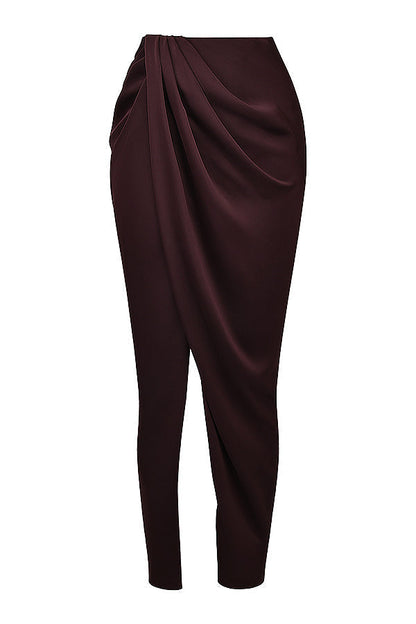Ella | Satijnen Tweedelige Set Corset-Top En Rok