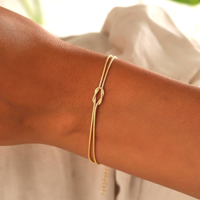 Sharon | Liefdesknoop Armband