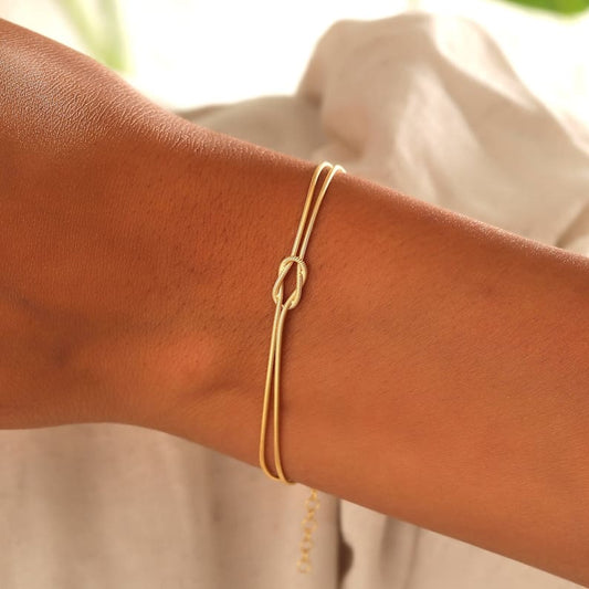 Sharon | Liefdesknoop Armband