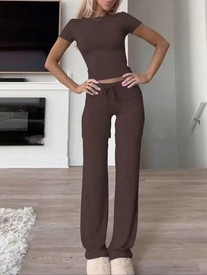 Clarice | Loungeset Top Met Lange Broek