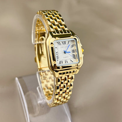 Amaya | Grealy Quartz Horloge Inclusief Horlogeband-Inkorter!