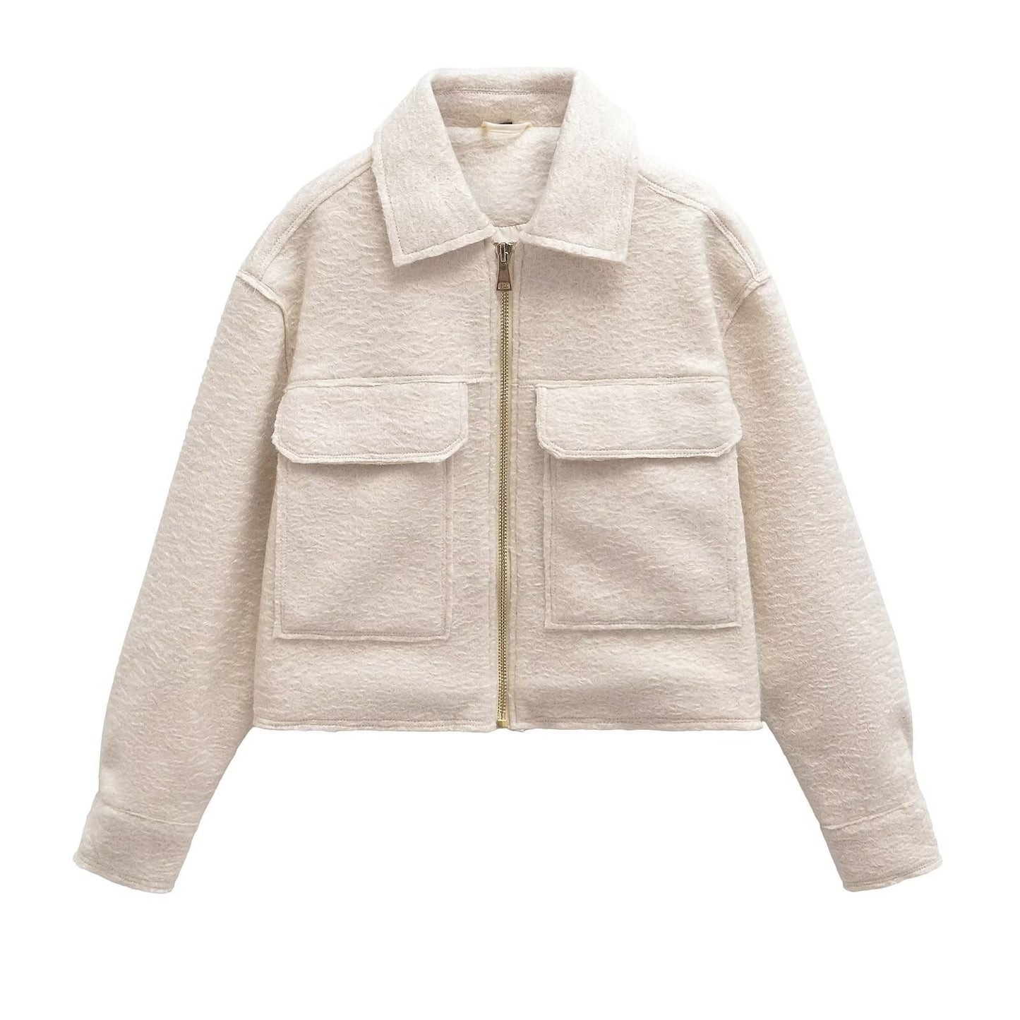 Mia | Elegante Jas Met Zakken