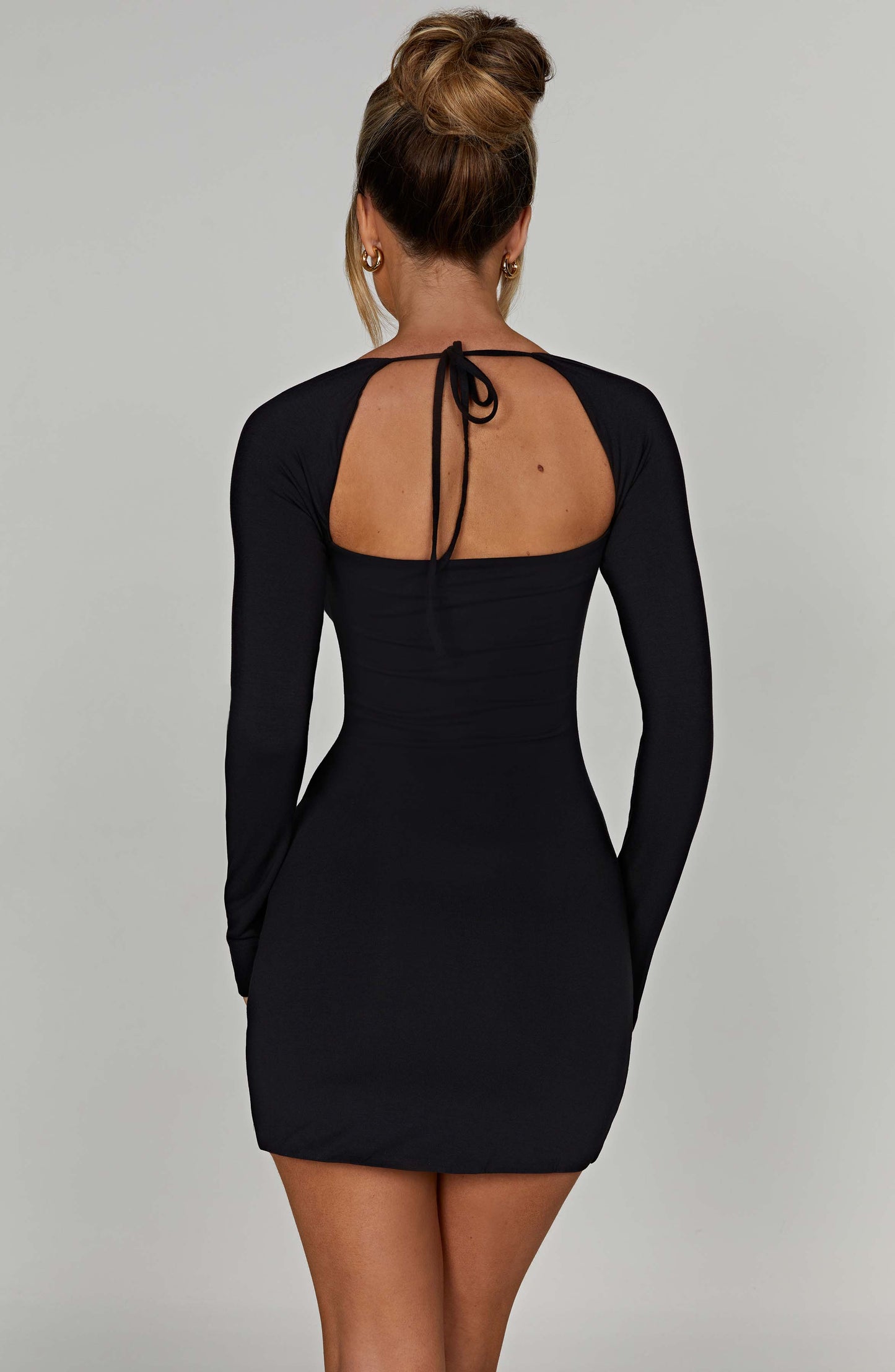 Marie-Louise | Elegante Korte Jurk Met Lange Mouwen