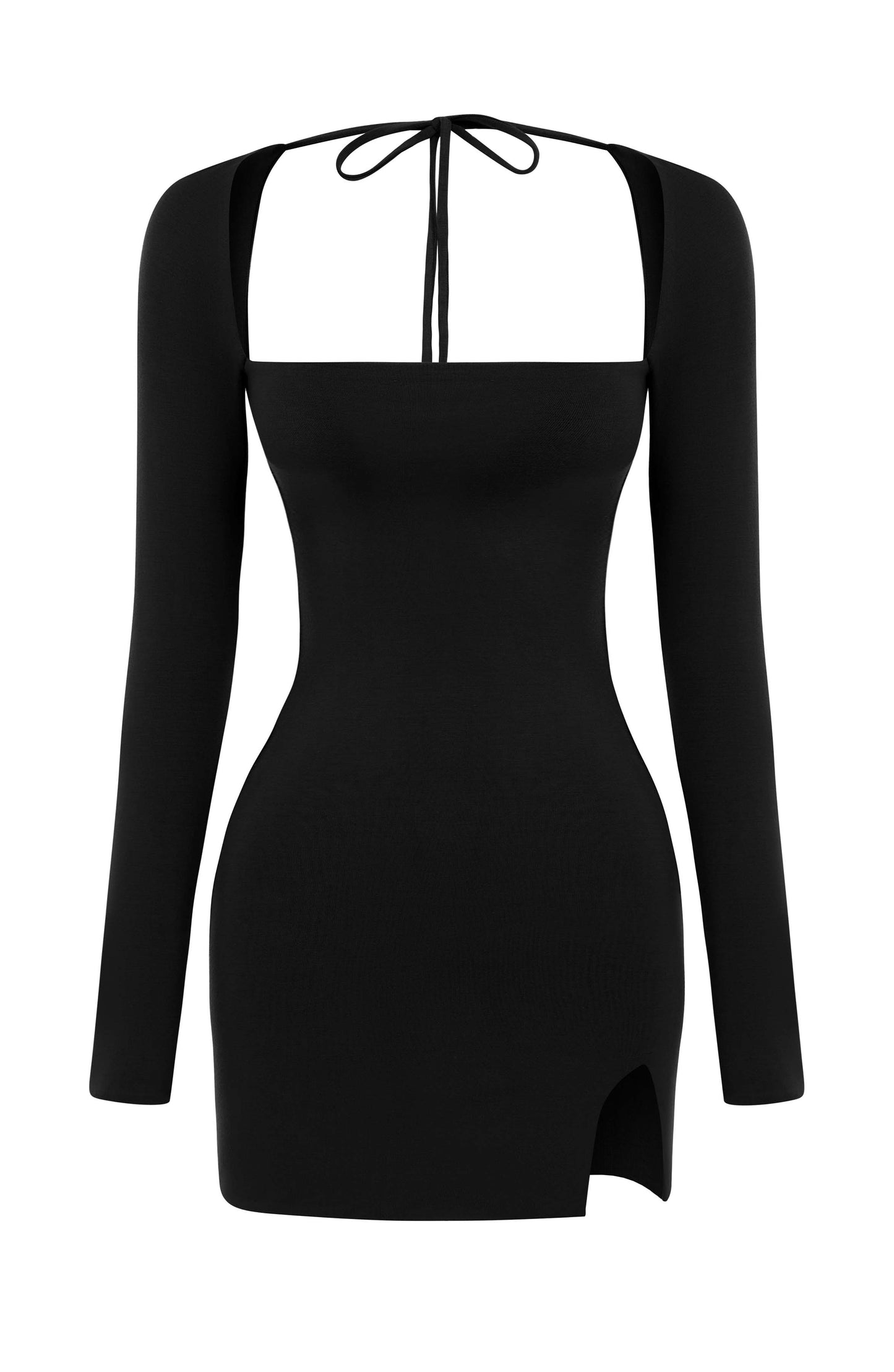 Marie-Louise | Elegante Korte Jurk Met Lange Mouwen