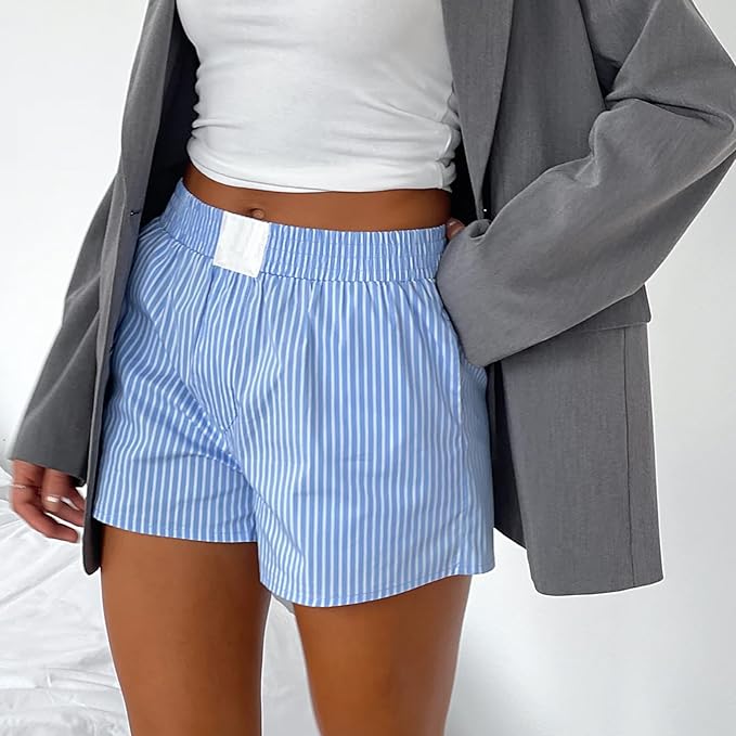 Bloom | Gestreepte Korte Losse Short