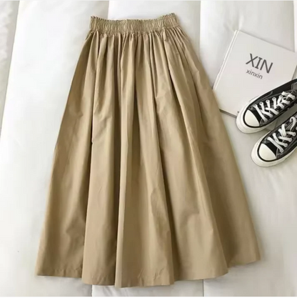 Lieselotte | Wijde Rok Met Hoge Taille