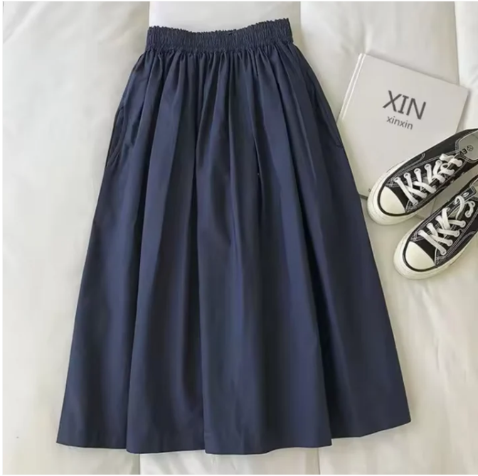 Lieselotte | Wijde Rok Met Hoge Taille