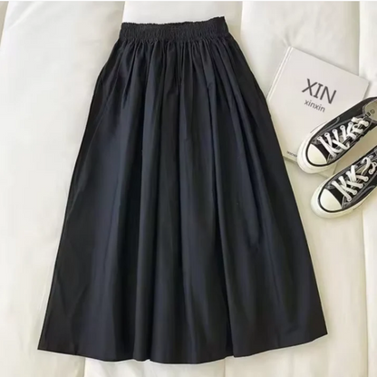 Lieselotte | Wijde Rok Met Hoge Taille