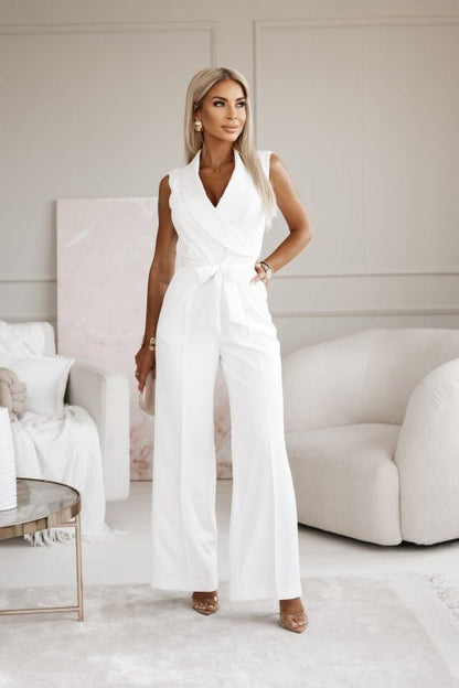 Yoni | Chique Jumpsuit Met Tailleband