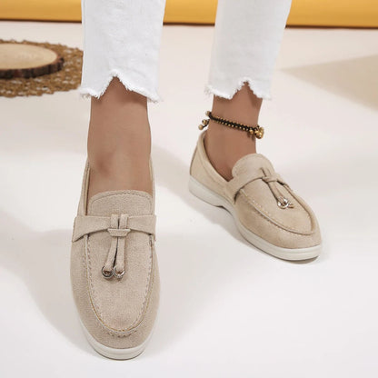Lois | Suede Loafers