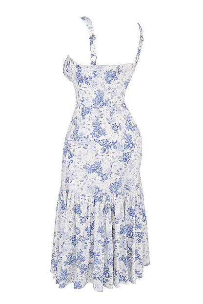 Joanna | Midi Bloemenjurk